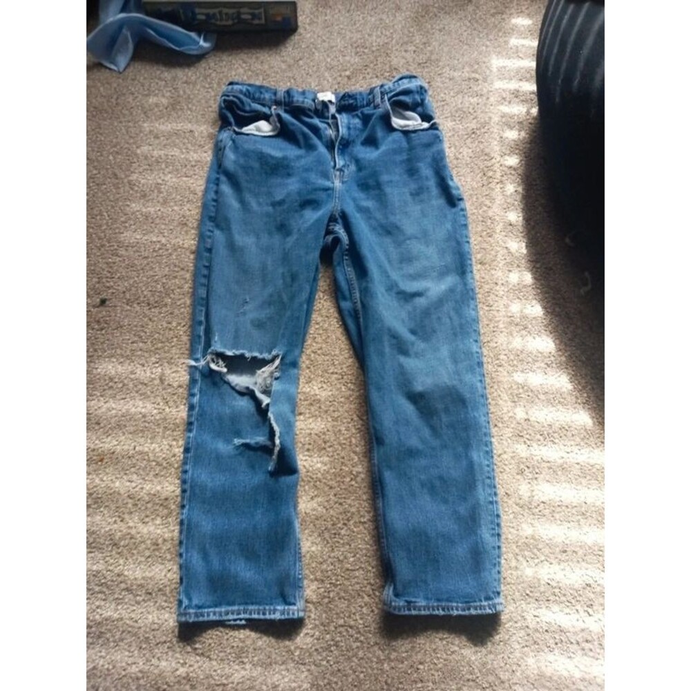 Abercrombie and Fitch blue jeans